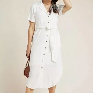 Maeve Aria Textured shirtdress